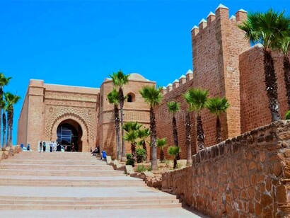The Kasbah of the Udayas, the area in which where the National Adornment museum is located