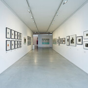 Guy Langevin and guests, exhibition view. Courtesy of Danubiana