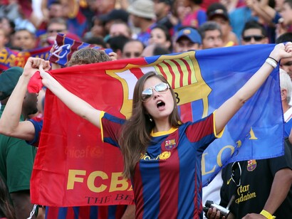 Aficionada del F.C. Barcelona