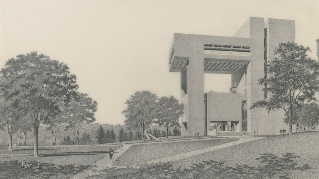 Life is architecture, artwork in exhibition. Courtesy of Power Station of Art