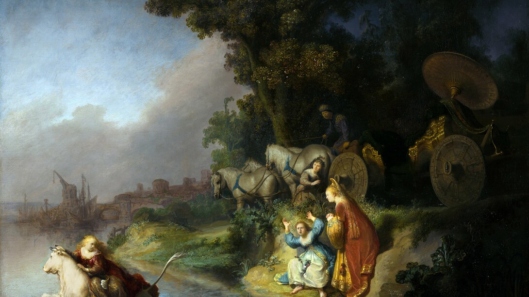 «El rapto de Europa» (1632), Rembrandt
