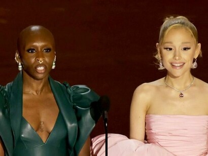 Ariana Grande e Cynthia Erivo no Oscar de 2025. Apesar da licença poética de ter uma trama, muitas vezes ficcional, de base para criar os looksesse método precisa de dosagens de estilo pessoal e também uma boa referência e arquivo de moda. A referência pode ser também apenas nas cores, como a Ariana e Cynthia fizeram em boa parte da divulgação de Wicked em 2024