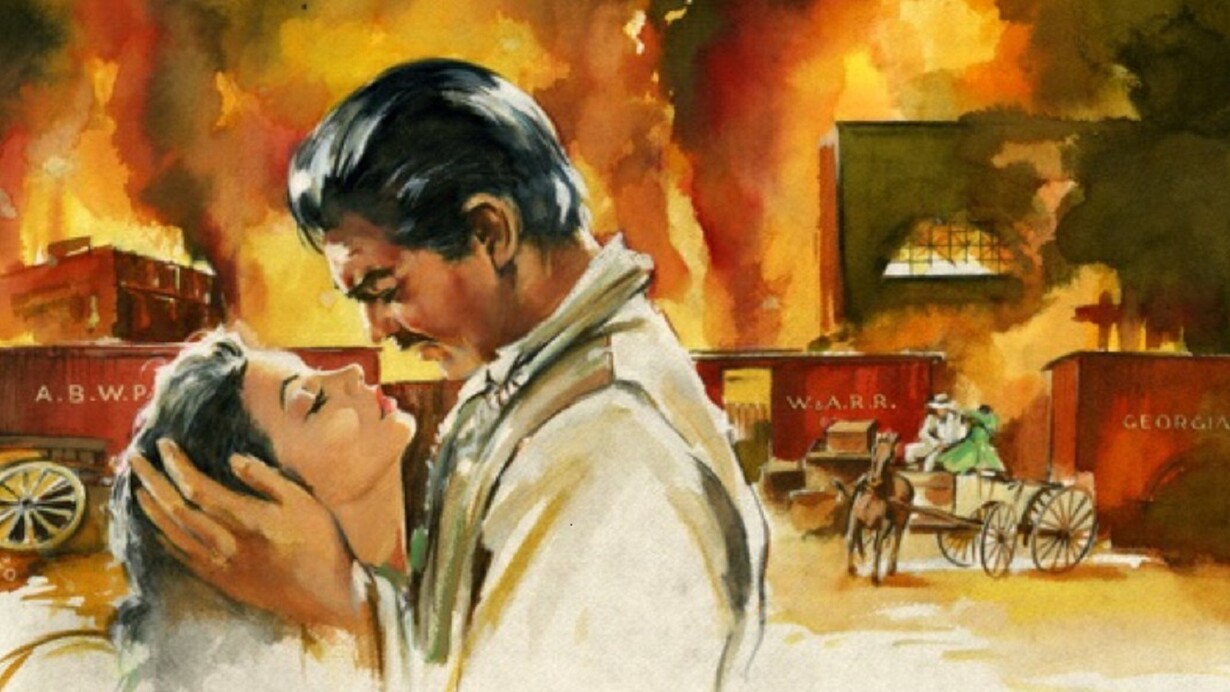 Cartellone di Via col Vento