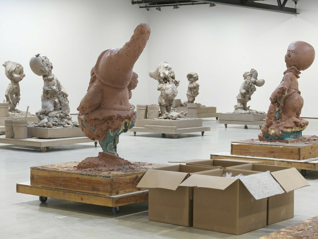 Paul McCarthy, Raw Spinoffs Continuations, Exhibition view. Courtesy of Hauser & Wirth