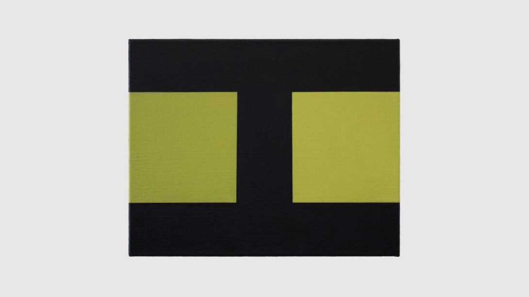 Basics on Composition H (Eight), 2019
oil on canvas
15 3/4 x 19 3/4 inches (40 x 50 cm)
Courtesy the artist and Peter Blum Gallery, New York