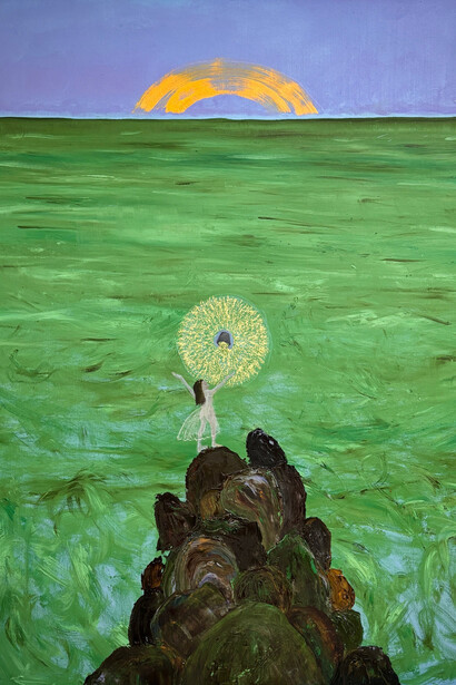 Mary DeVincentis, No direction home (detail), 2026. Courtesy of Freight and Volume Gallery
