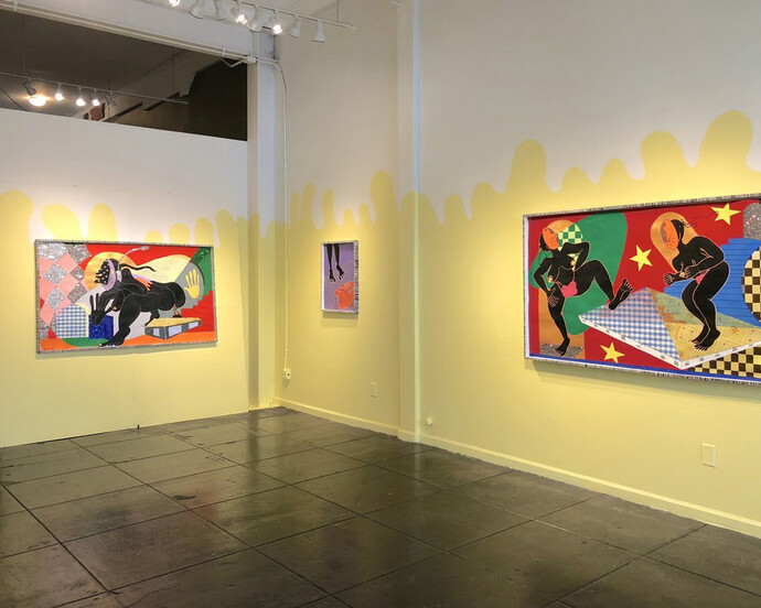 Theresa Chromati, Exhibition view. Courtesy of New Image Art