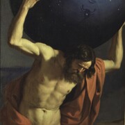 Giovanni Francesco Barbieri (Guercino)
Atlante (1645-1646).
Musei Civici Fiorentini - Museo Stefano
Bardini.