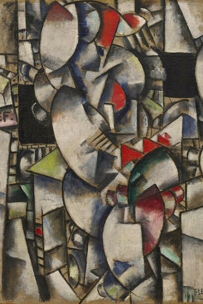 Fernand Léger, Nude Model in Studio, 1912