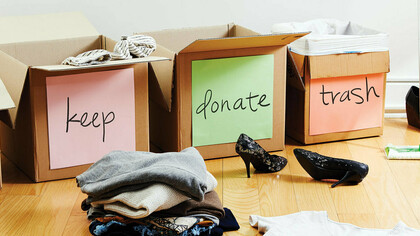 Capire cosa tenere, cosa dare a chi ne ha bisogno e cosa buttar via