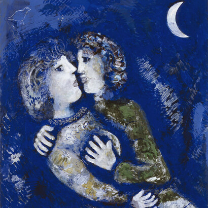 Marc Chagall, ’Couple amoureux’, 1925, collection Stedelijk Museum Amsterdam