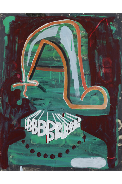 Laurence Owen, AB3, oil on canvas, 72 x 57 cm, 2014