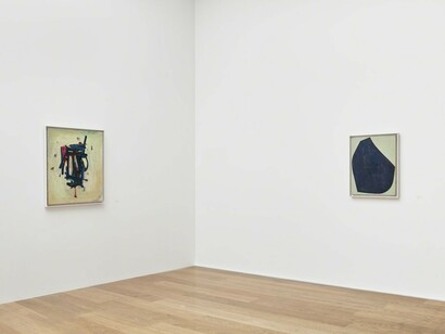 Maria Lassnig, Exhibition view. Courtesy of Hauser & Wirth
