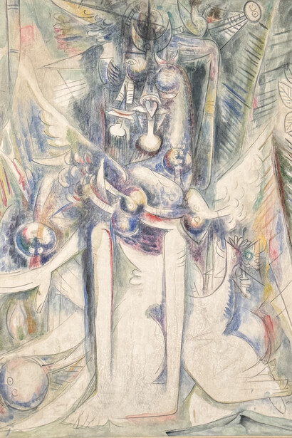 Wifredo Lam, Hermès trismégiste. Cortesía de Gary Nader Gallery