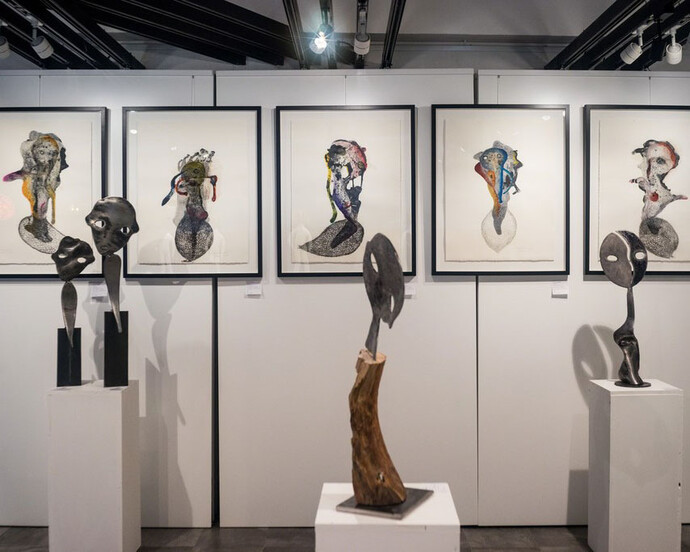 Alter Ego, Exhibition view. Courtesy of Art Supermarket