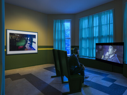 Cao Fei, Duotopia, installation view, Sprüth Magers, Berlin, April 29–August 19, 2023.
Photo by Timo Ohler. Courtesy of the artist and Sprüth Magers, Berlin