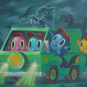 Cheese Arnon, Adventure, 2024. Courtesy of Thinkspace Projects Gallery