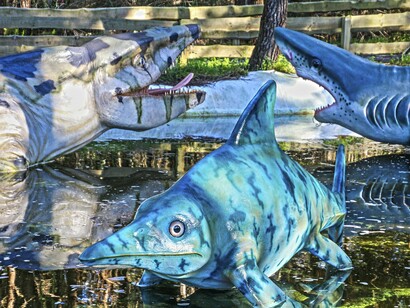 Dino Parque de Lourinhã. A ocupação romana na Península Ibérica, que começou no século II a.C., teve grande impacto na organização territorial da região. Foram introduzidas novas técnicas agrícolas e infraestruturas, como estradas e pontes, algumas das quais podem ter deixado marcas na Lourinhã. Os solos férteis e a proximidade ao mar tornaram a vila num ponto estratégico para o comércio e para a produção agrícola