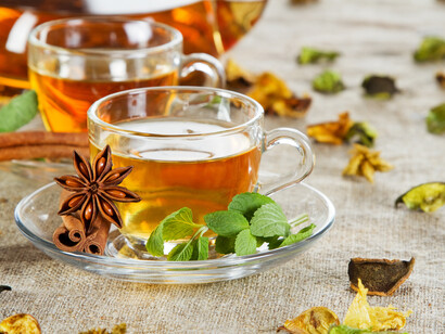 Una tisana alla menta