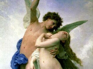 Psyche, her beauty was so enchanting like a Goddess