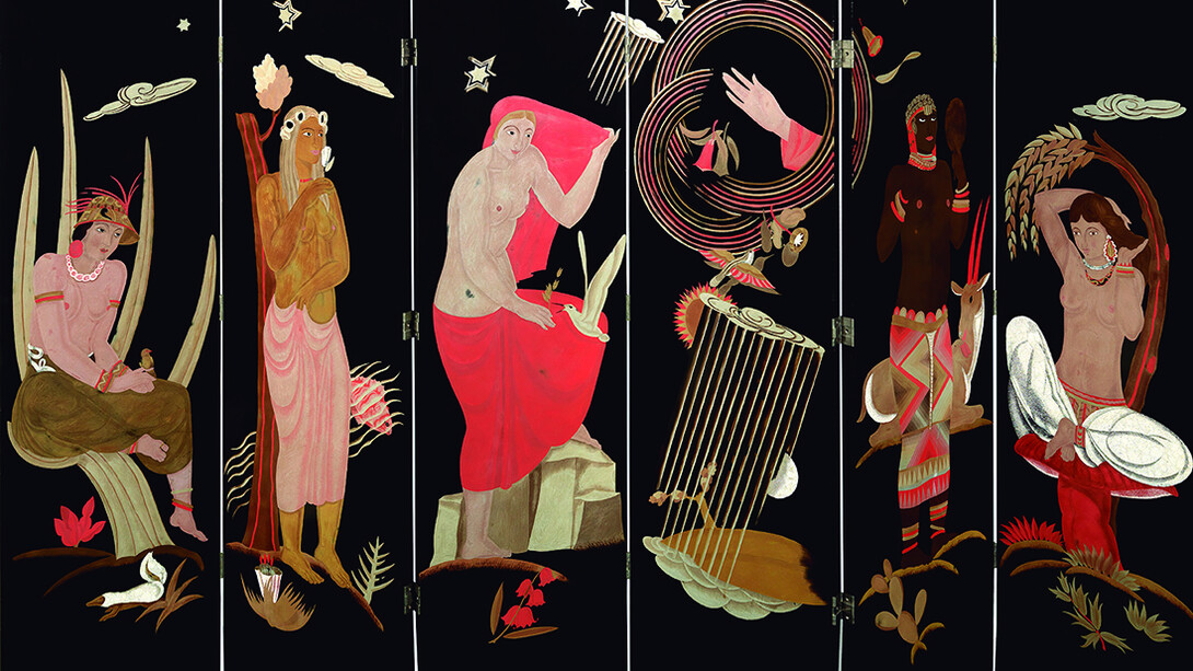 Francesc d’A. Galí, Paravent de la creació, 1929. Courtesy of Museu Nacional d’Art de Catalunya