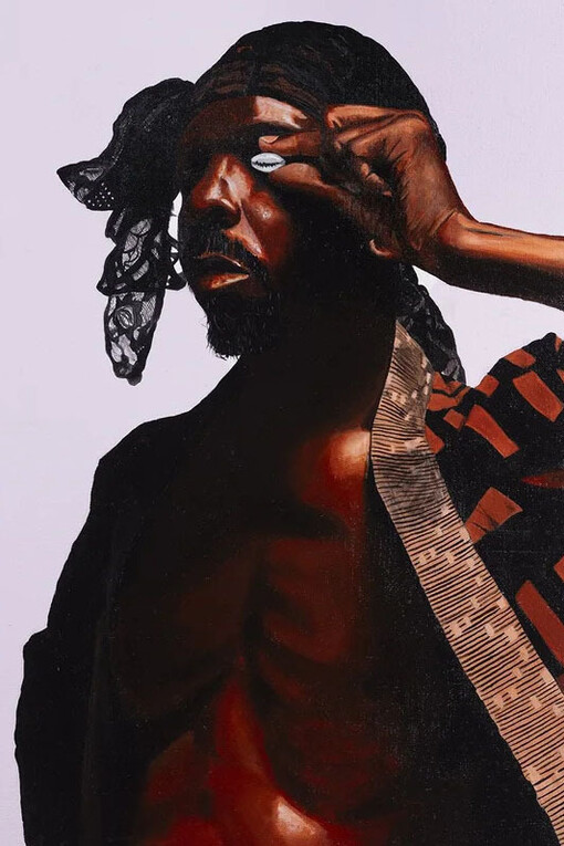 Fahamu Pecou, New b(eye)rth, 2026. Courtesy of Backslash Gallery