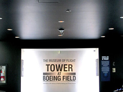 The Tower at Boeing Field. Courtesy of The Museum of Flight