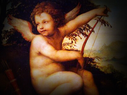 'Cupido en un paisaje' Web Gallery of Art via Wikimedia Commons