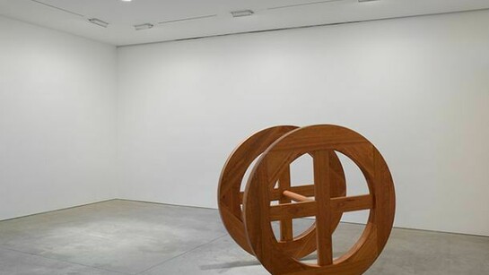 Robert Morris, Wheels, 2012, 60 x 60 x 39 inches, 152.4 x 152.4 x 99.06 cm