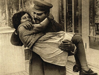 Stalin con Svletana en 1935