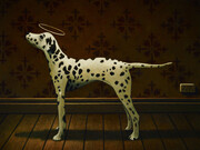 Gavin Watson, Salivation, oil on linen, 45.75 x 35.5 cm, photo by John Donoghue