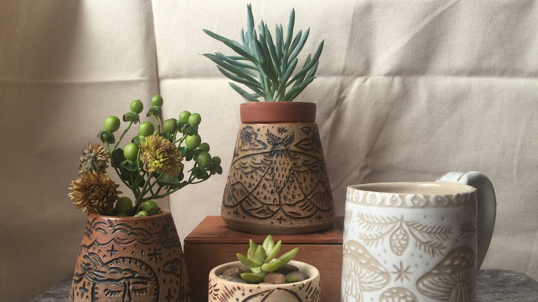 A Park Towne Place Holiday Affair Art + Craft Market. Courtesy of InLiquid Art + Design