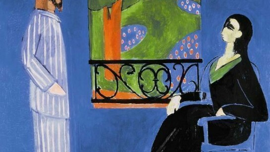Henri Matisse, ‘Conversación’, c. 1908-1912. Óleo sobre lienzo, 177 x 217 cm. Museo del Hermitage, San Petersburgo.