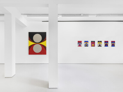 Magda Delgado, O aparecimento de seres perniciosos e outras infestações abençoadas, vista da exposição. Cortesia da Galeria No-No