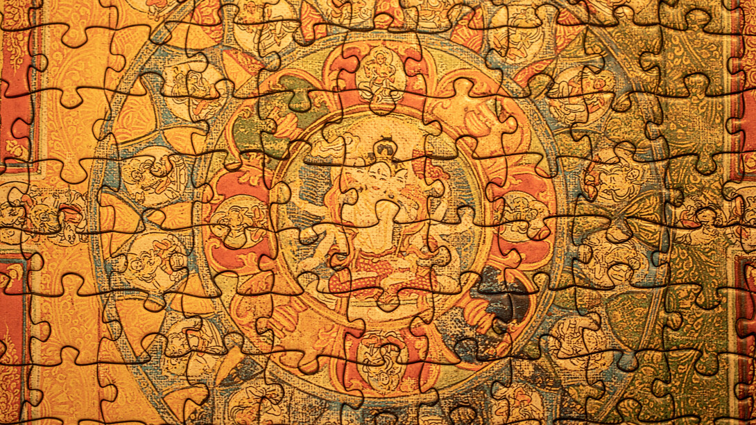 Tibetan Mandala, detail