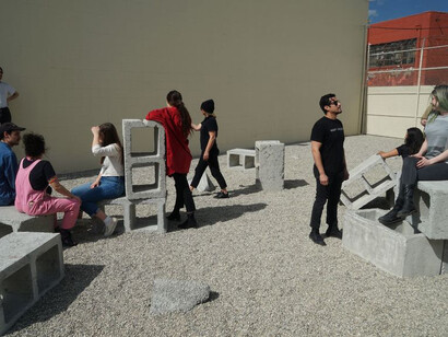 Social Block. Courtesy of Night Gallery
