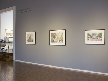 Elizabeth Patterson, Exhibition view. Courtesy of Louis Stern Fine Arts