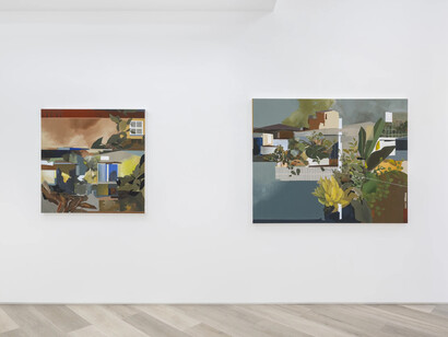 Beto Fame, Found on the way (Encontrado no caminho), exhibition view. Courtesy of Beers Gallery