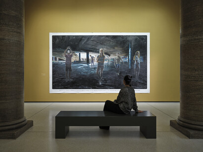 Various artists, Muntean and Rosenblum. Mirror of thoughts, exhibition view. Courtesy of Museum Städel