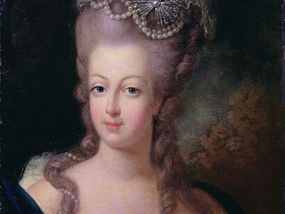 Painting entitled: Marie Antoinette, 1775