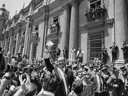 Salvador Allende entre el pueblo chileno