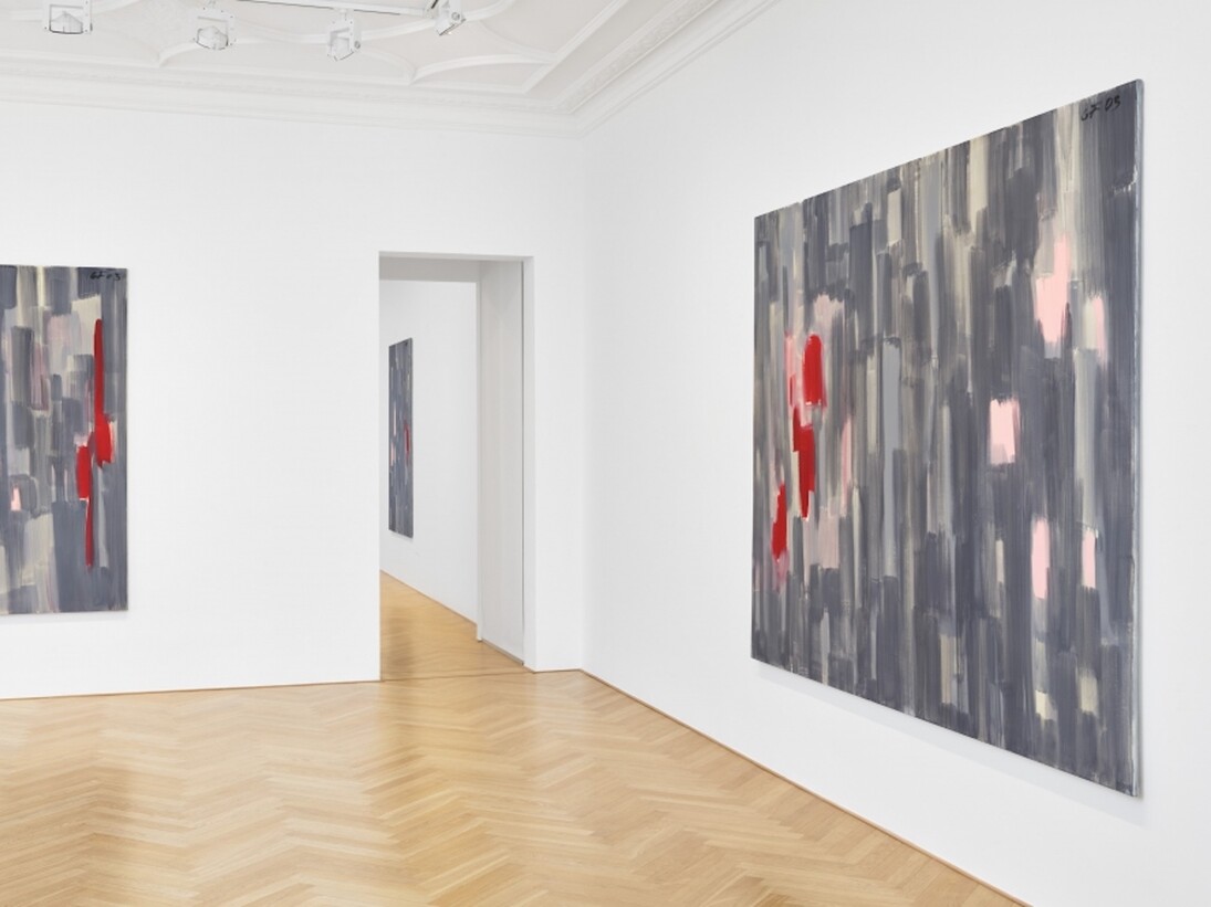 Günther Förg, Exhibition view. Courtesy of Galerie Max Hetzler