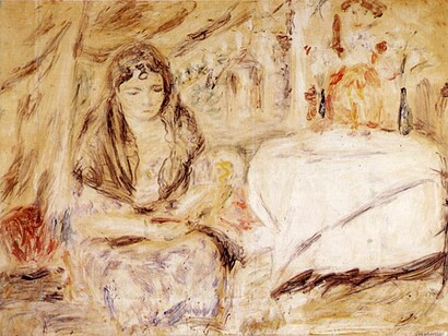 Armando Reverón, Mujer con mantilla (1933)