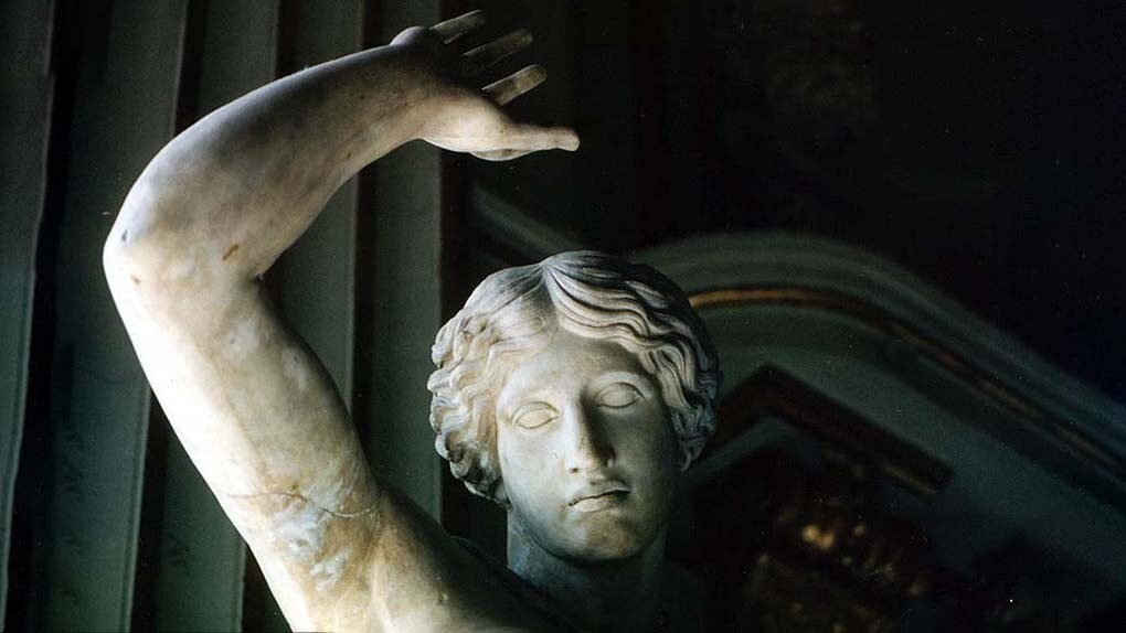 Statue of the wounded Amazon, Capitoline Museums, Rome