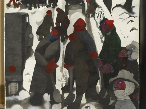 Winter by Edward Burra © Estate of the Artist co Lefevre Fine Art  London