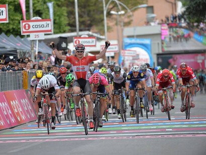 La volata della Settima tappa