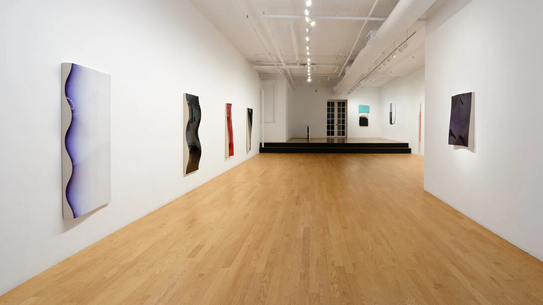 Justin Adian, Russell Maltz and Vincent Szarek, exhibition view. Courtesy of Chart