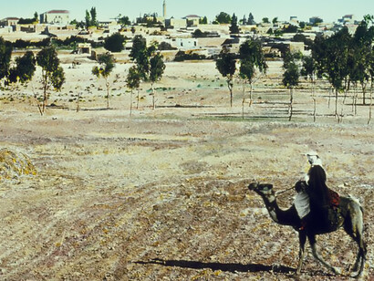 Beersheba, also known as the "capital of the Negev", c. 1950