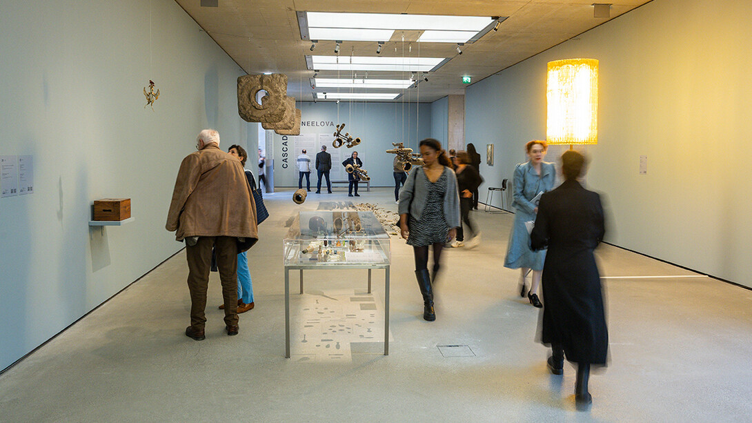 Nika Neelova, Cascade, exhibition view. Courtesy of Museum der Moderne