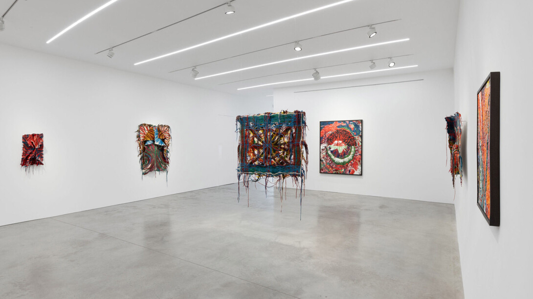 Sagarika Sundaram, Release, exhibition view. Courtesy of Alison Jacques Gallery